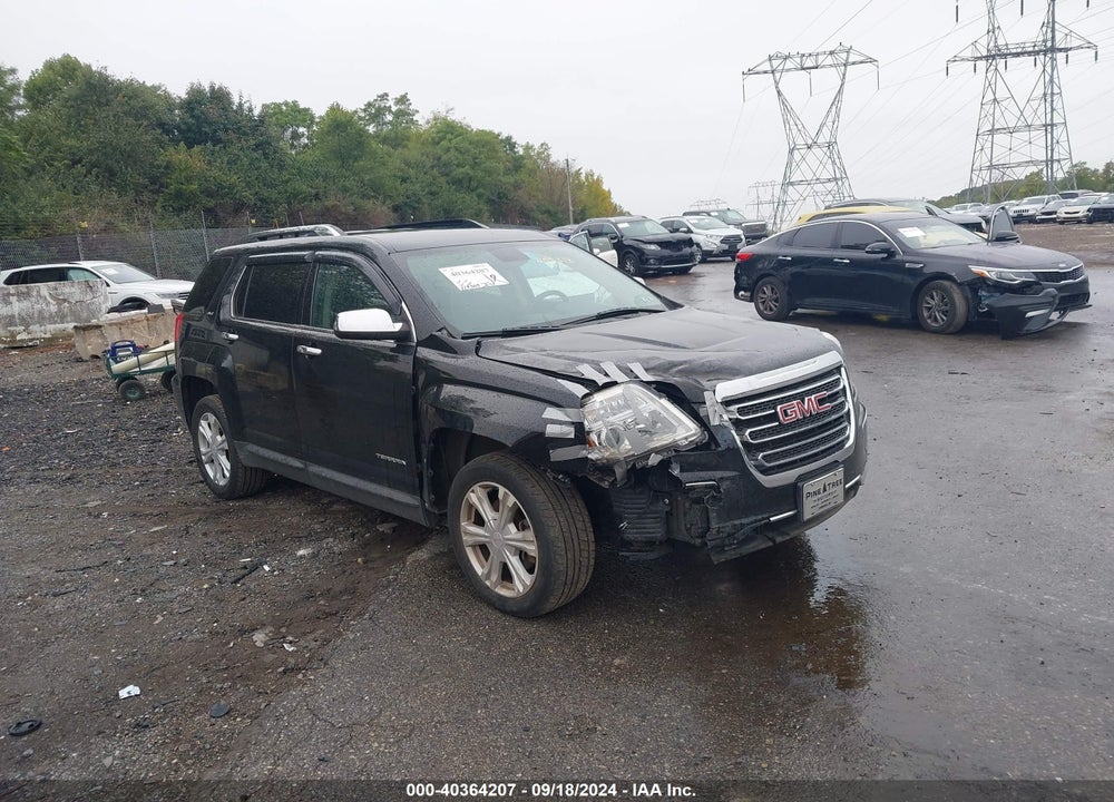 2016 GMC TERRAIN SLT VIN: 2GKFLUE39G6255313