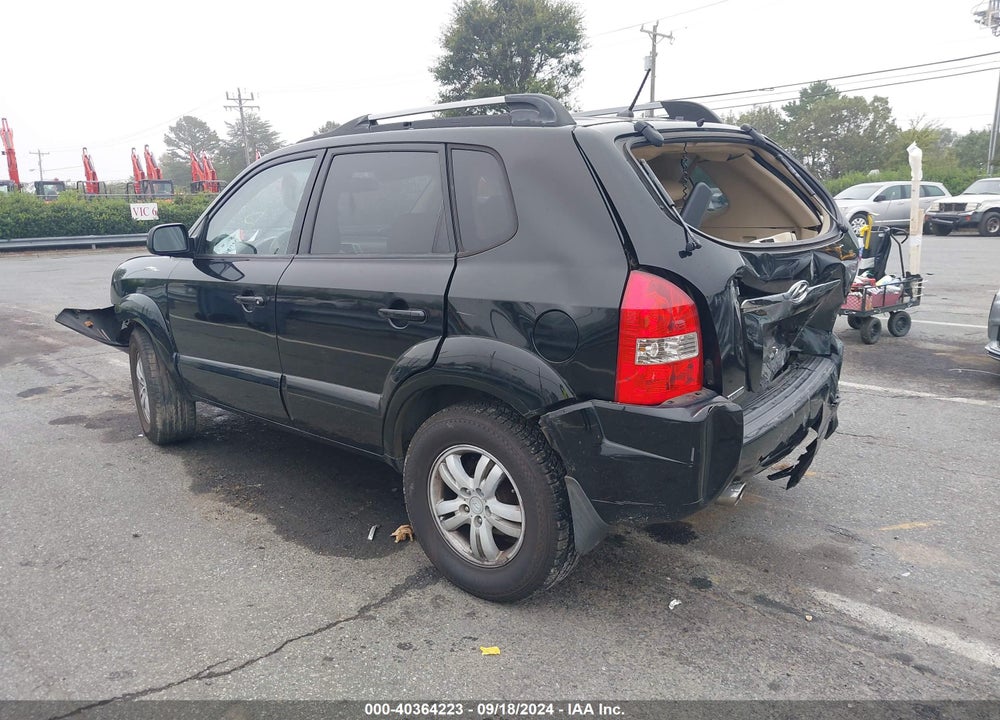 2007 HYUNDAI TUCSON LIMITED/SE VIN: KM8JN72D67U480719