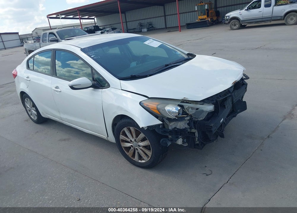 2016 KIA FORTE LX VIN: KNAFX4A6XG5605105