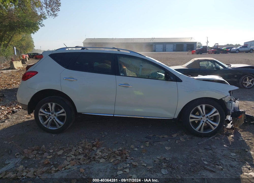 2010 NISSAN MURANO LE VIN: JN8AZ1MW2AW121968