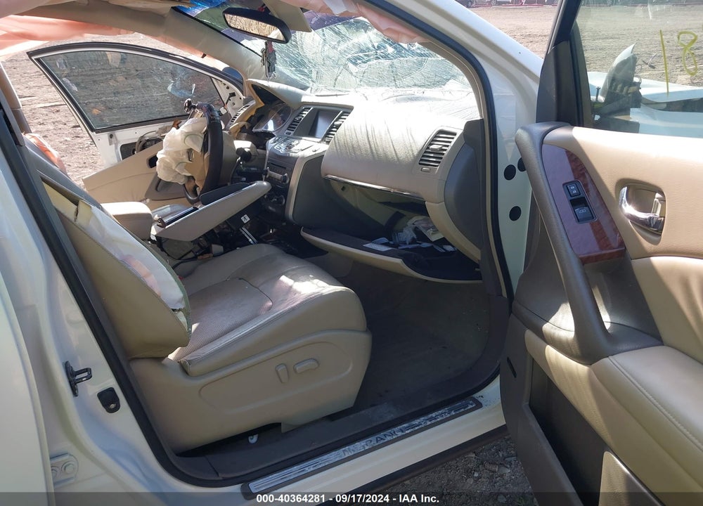 2010 NISSAN MURANO LE VIN: JN8AZ1MW2AW121968