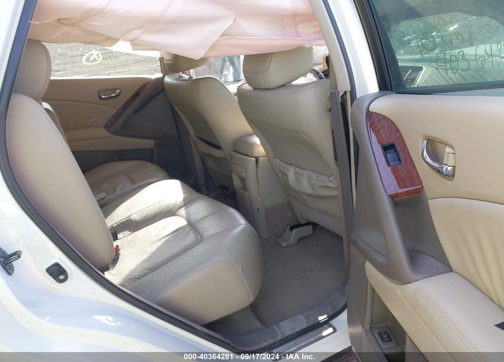 2010 NISSAN MURANO LE VIN: JN8AZ1MW2AW121968