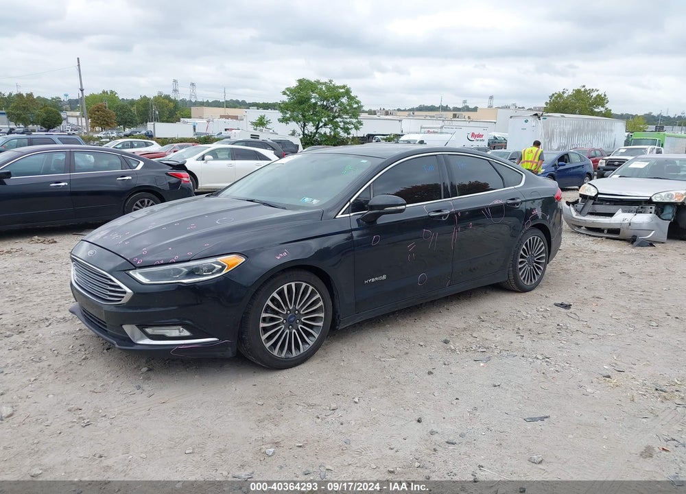 2017 FORD FUSION HYBRID TITANIUM VIN: 3FA6P0RU7HR322941