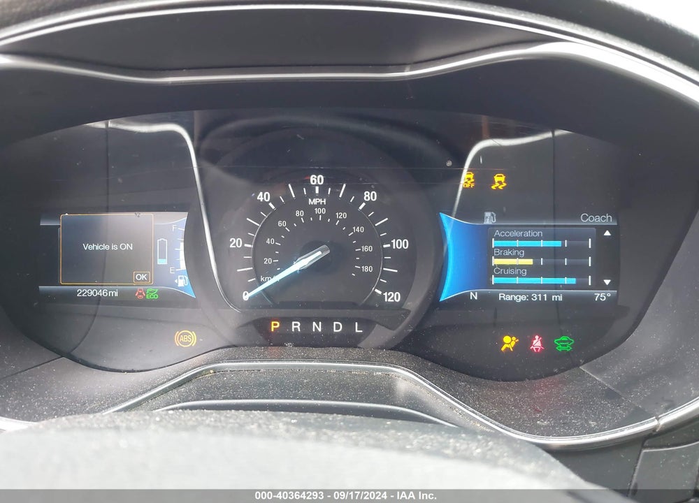 2017 FORD FUSION HYBRID TITANIUM VIN: 3FA6P0RU7HR322941