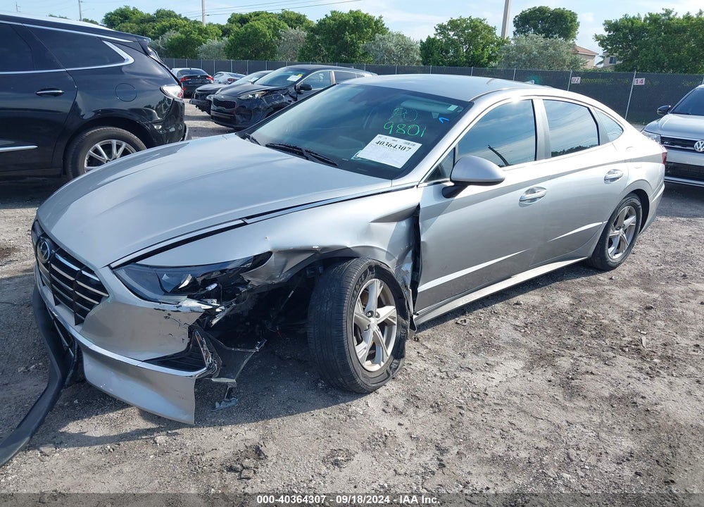 2022 HYUNDAI SONATA SE VIN: 5NPEG4JA4NH134021