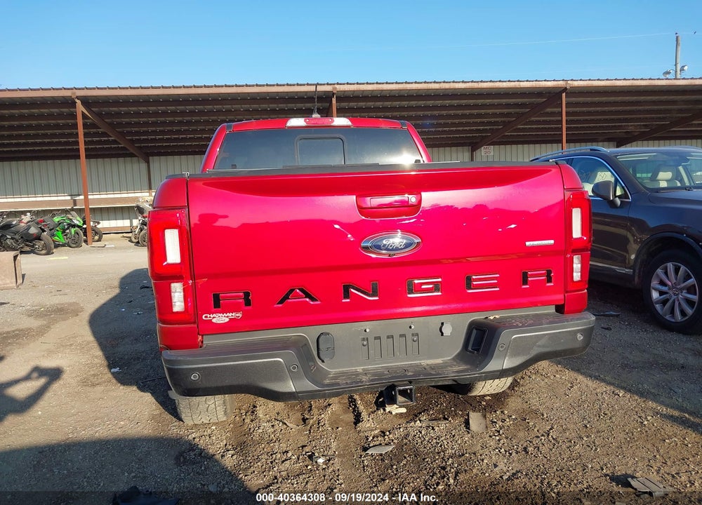 2020 FORD RANGER LARIAT VIN: 1FTER4FH5LLA08310