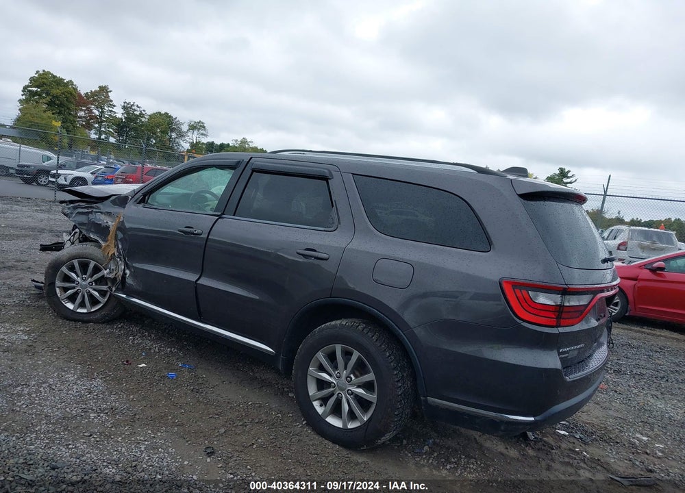 2016 DODGE DURANGO SXT VIN: 1C4RDJAG4GC468206