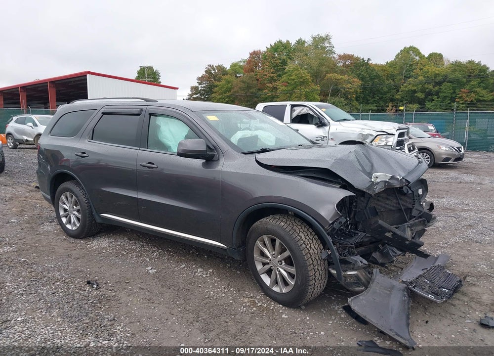 2016 DODGE DURANGO SXT VIN: 1C4RDJAG4GC468206