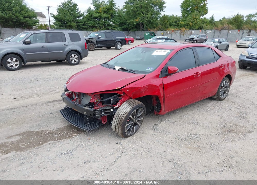 2019 TOYOTA COROLLA SE VIN: 2T1BURHE5KC239473