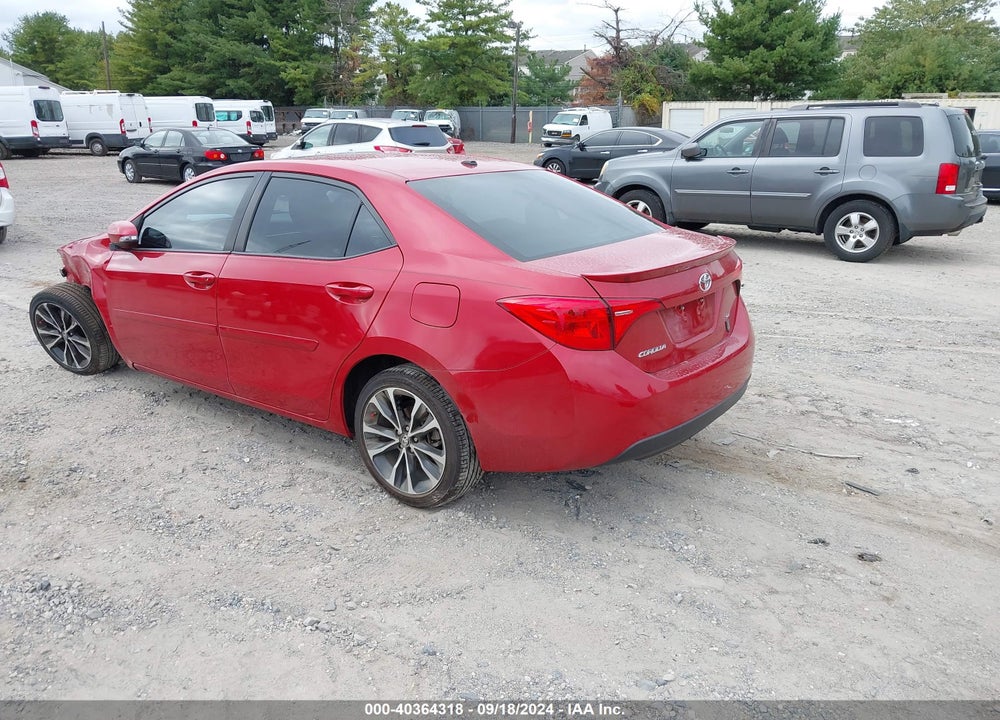 2019 TOYOTA COROLLA SE VIN: 2T1BURHE5KC239473