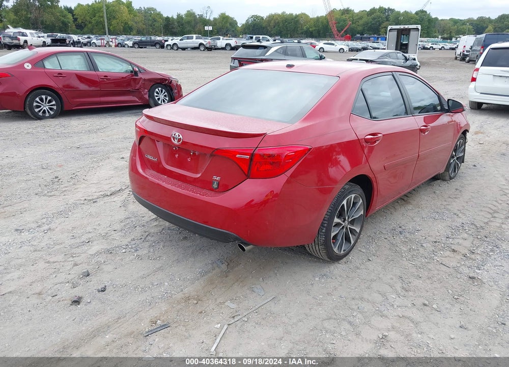2019 TOYOTA COROLLA SE VIN: 2T1BURHE5KC239473