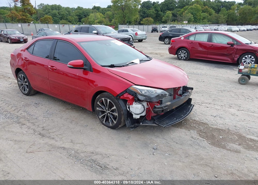 2019 TOYOTA COROLLA SE VIN: 2T1BURHE5KC239473