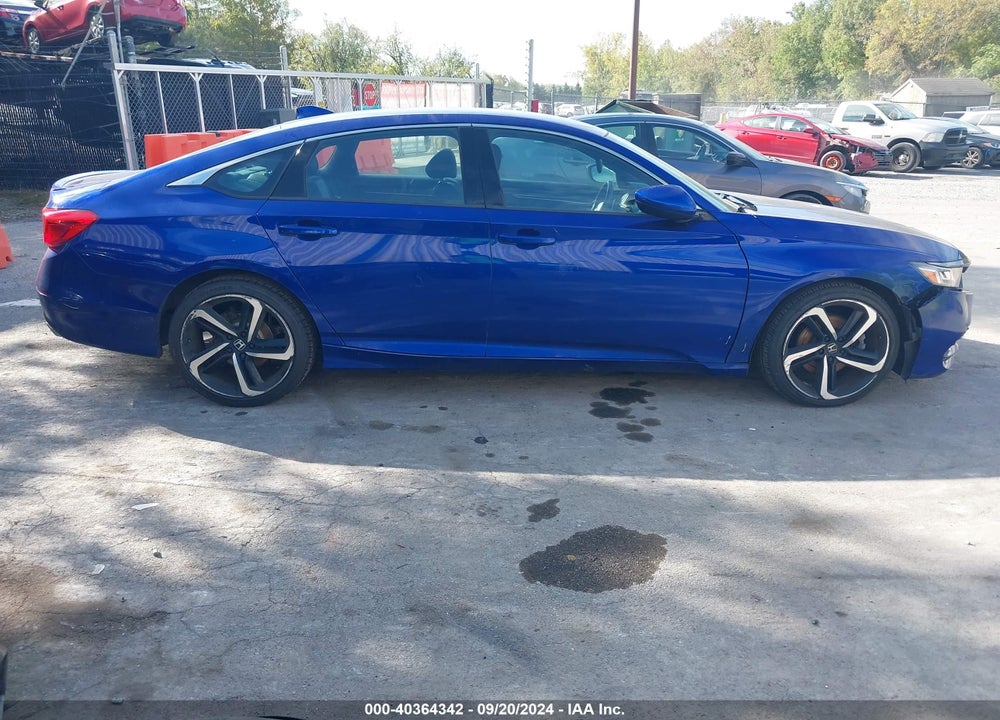 2019 HONDA ACCORD SPORT VIN: 1HGCV1F3XKA028053