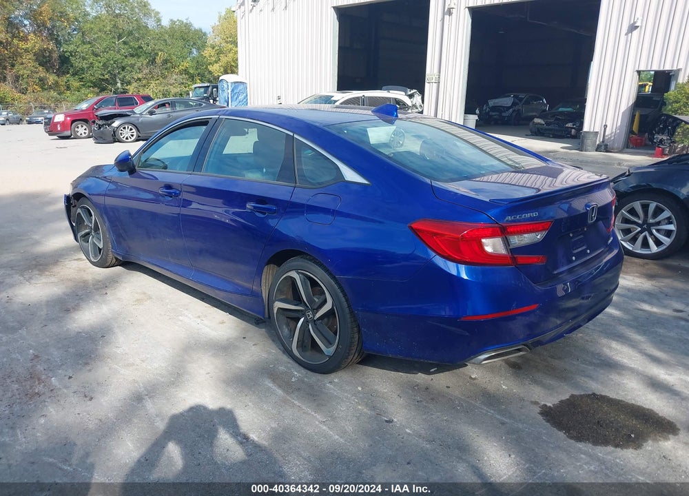 2019 HONDA ACCORD SPORT VIN: 1HGCV1F3XKA028053