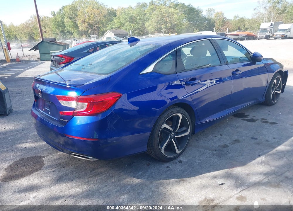 2019 HONDA ACCORD SPORT VIN: 1HGCV1F3XKA028053