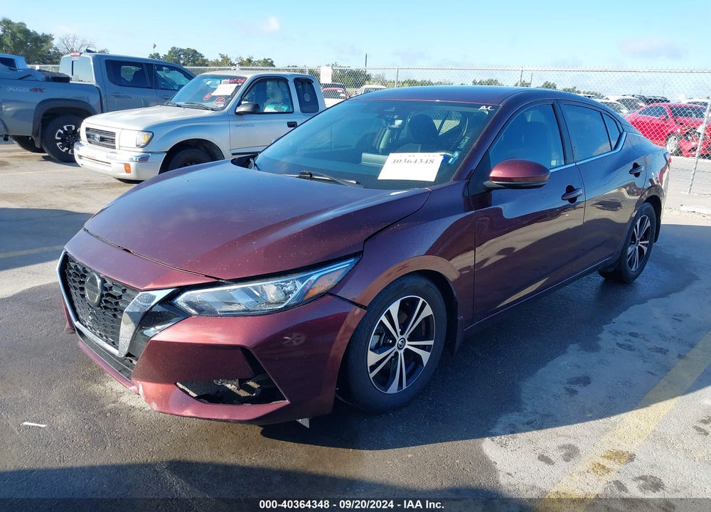2020 NISSAN SENTRA SV XTRONIC CVT VIN: 3N1AB8CV0LY307279
