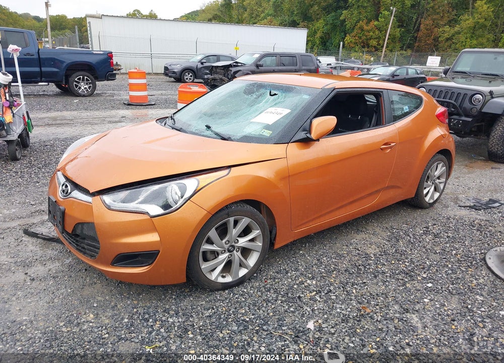 2016 HYUNDAI VELOSTER VIN: KMHTC6AD1GU257482