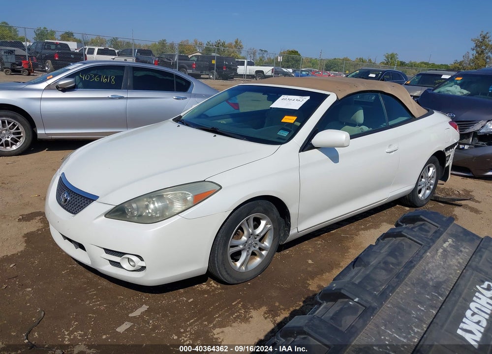 2007 TOYOTA CAMRY SOLARA SE VIN: 4T1FA38P07U133818