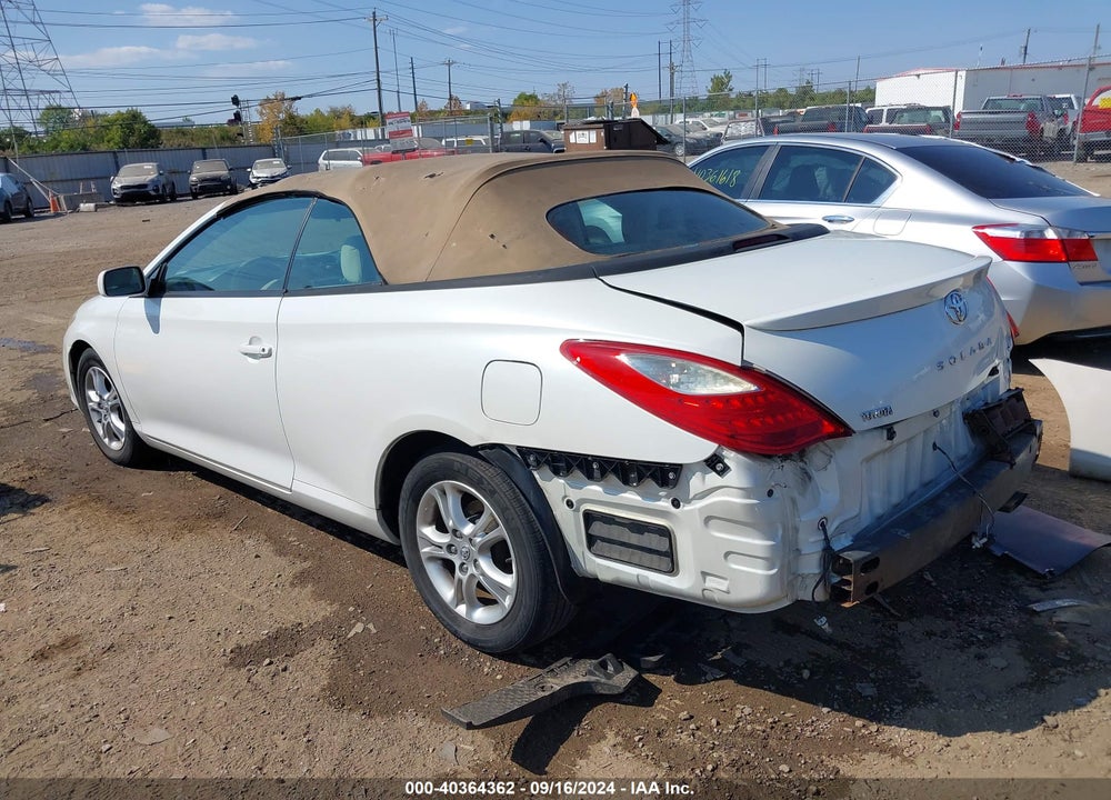2007 TOYOTA CAMRY SOLARA SE VIN: 4T1FA38P07U133818