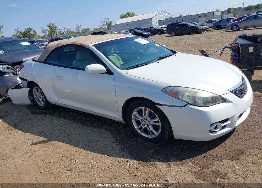 2007 TOYOTA CAMRY SOLARA SE VIN: 4T1FA38P07U133818