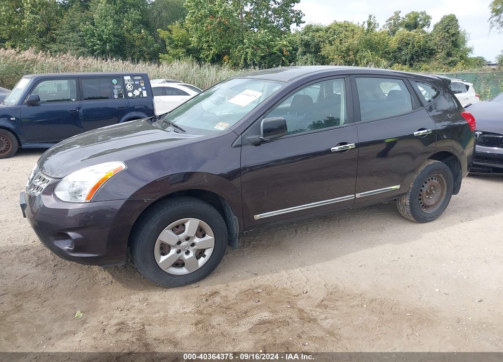2013 NISSAN ROGUE S VIN: JN8AS5MV5DW139551