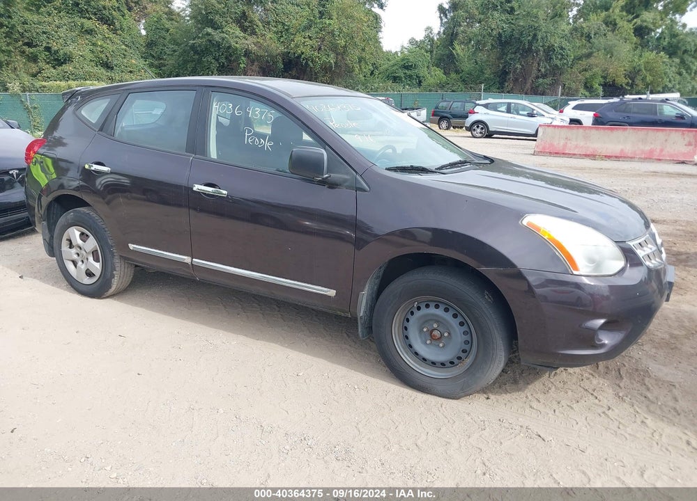 2013 NISSAN ROGUE S VIN: JN8AS5MV5DW139551