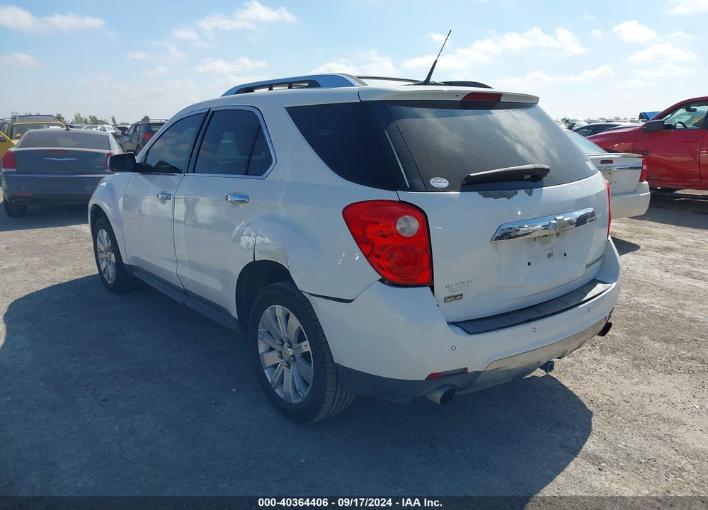 2011 CHEVROLET EQUINOX LTZ VIN: 2CNFLFE53B6288160