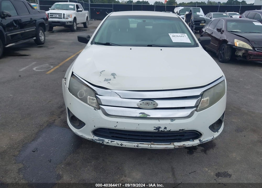 2010 FORD FUSION S VIN: 3FAHP0GA0AR381997