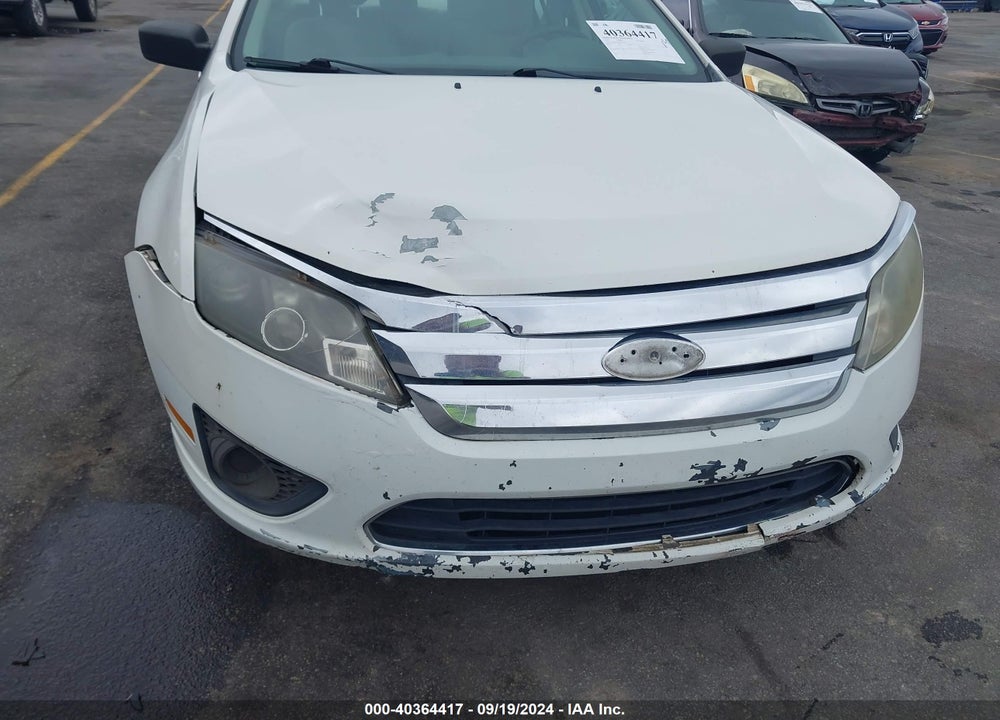 2010 FORD FUSION S VIN: 3FAHP0GA0AR381997