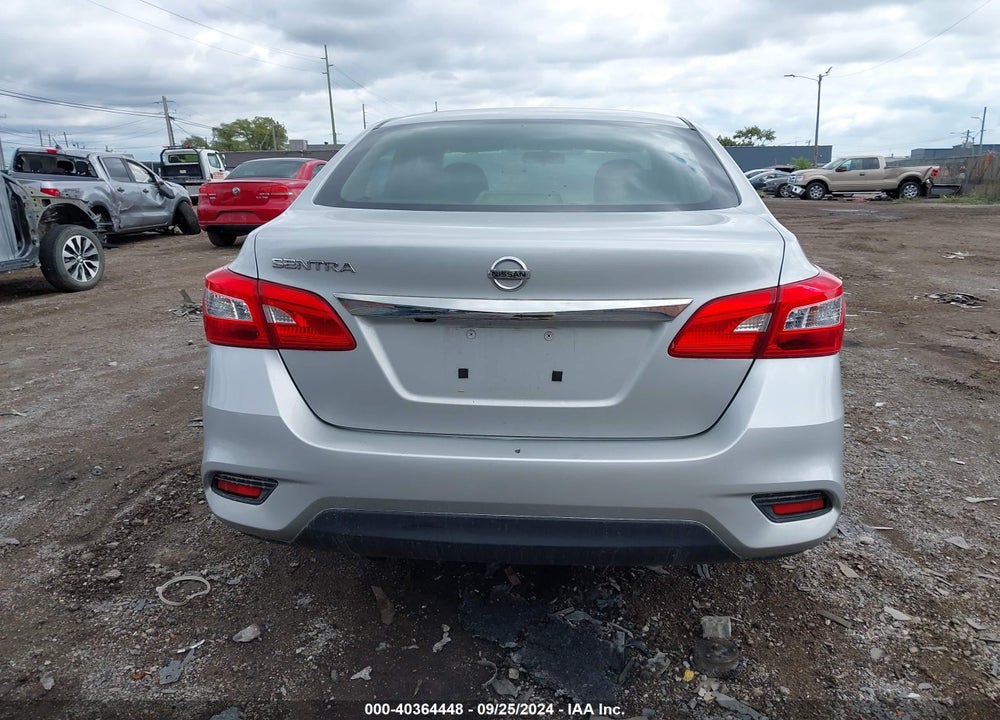 2018 NISSAN SENTRA S VIN: 3N1AB7AP8JY334337