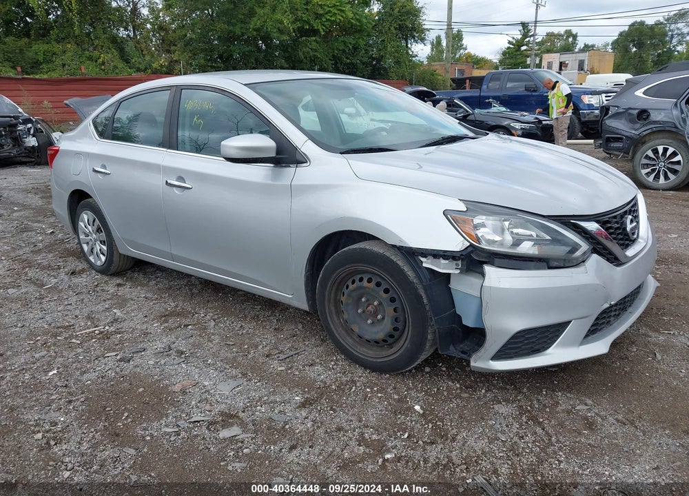 2018 NISSAN SENTRA S VIN: 3N1AB7AP8JY334337