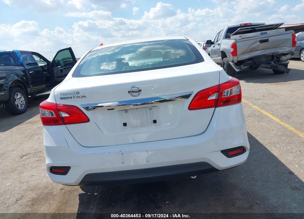 2019 NISSAN SENTRA S VIN: 3N1AB7AP2KY265825