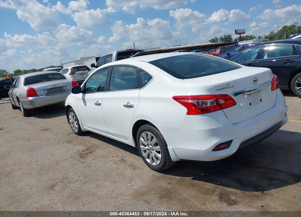 2019 NISSAN SENTRA S VIN: 3N1AB7AP2KY265825
