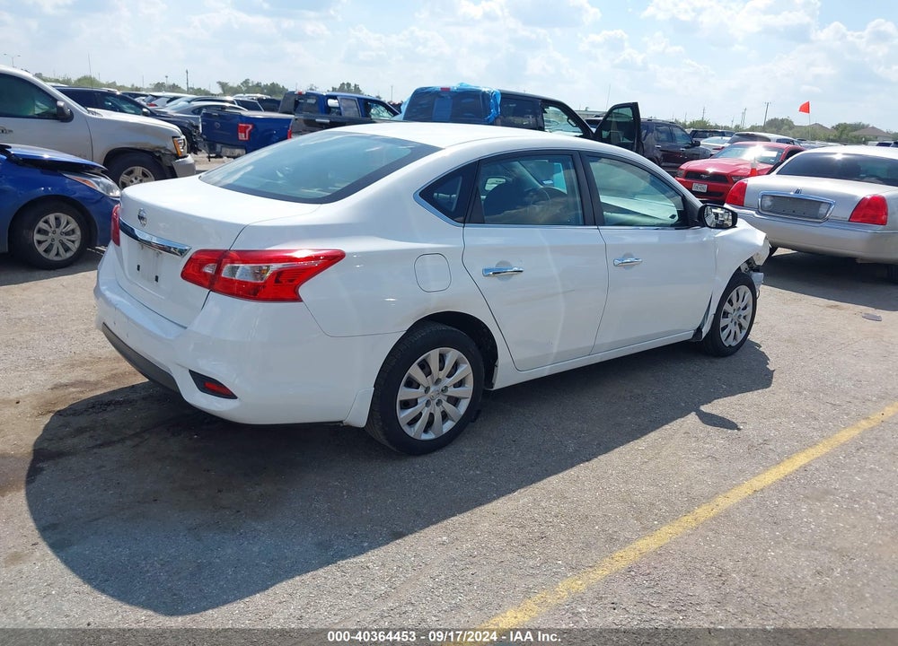 2019 NISSAN SENTRA S VIN: 3N1AB7AP2KY265825