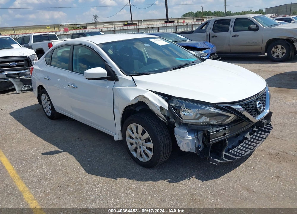 2019 NISSAN SENTRA S VIN: 3N1AB7AP2KY265825