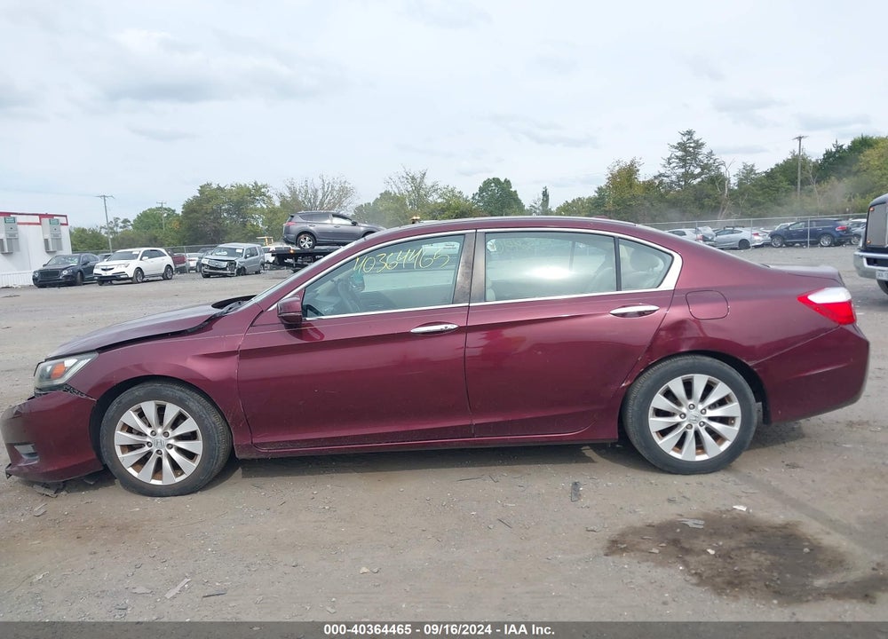 2014 HONDA ACCORD EX-L VIN: 1HGCR2F89EA037403