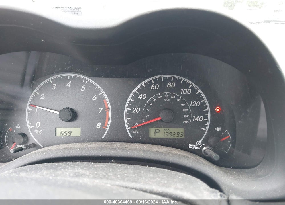 2009 TOYOTA COROLLA S VIN: 2T1BU40E99C030312