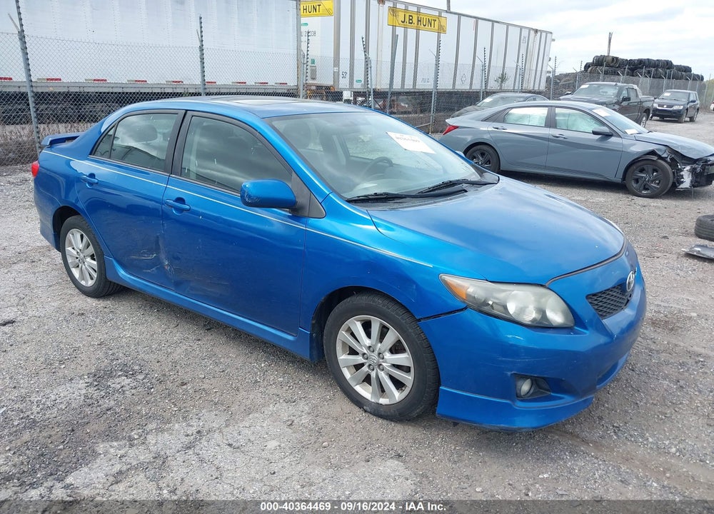 2009 TOYOTA COROLLA S VIN: 2T1BU40E99C030312