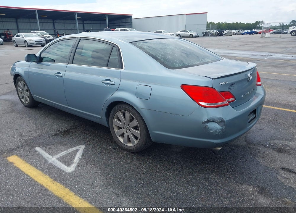 2007 TOYOTA AVALON TOURING VIN: 4T1BK36B47U199064