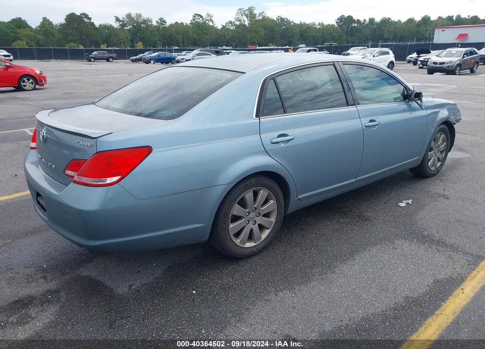 2007 TOYOTA AVALON TOURING VIN: 4T1BK36B47U199064