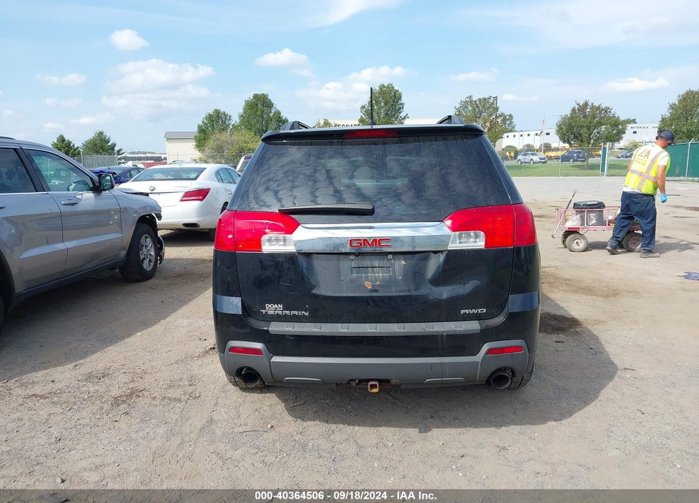 2013 GMC TERRAIN SLE-2 VIN: 2GKFLTE30D6404049