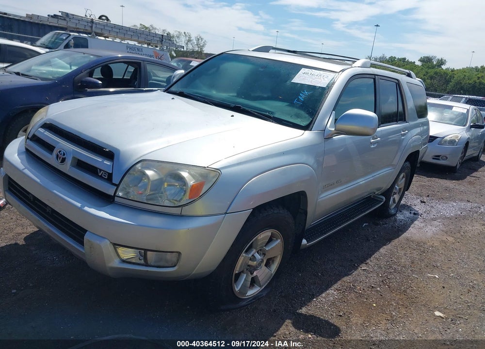 2003 TOYOTA 4RUNNER LIMITED V8 VIN: JTEBT17R130005413