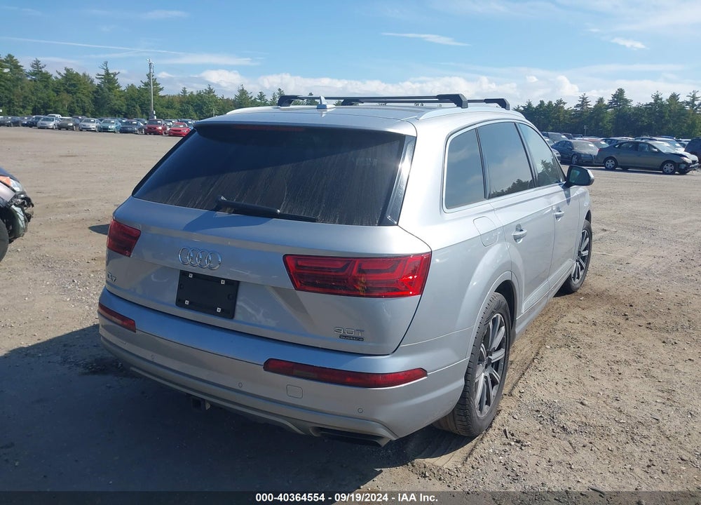 2017 AUDI Q7 3.0T PREMIUM VIN: WA1LAAF72HD002934