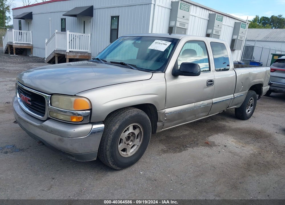 2001 GMC SIERRA 1500 SLE VIN: 2GTEC19T611308702