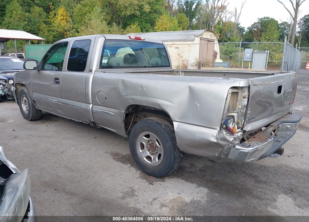 2001 GMC SIERRA 1500 SLE VIN: 2GTEC19T611308702