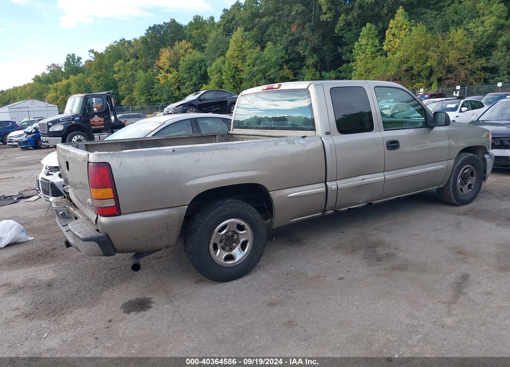 2001 GMC SIERRA 1500 SLE VIN: 2GTEC19T611308702