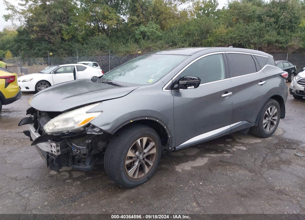 2017 NISSAN MURANO S VIN: 5N1AZ2MG3HN115389