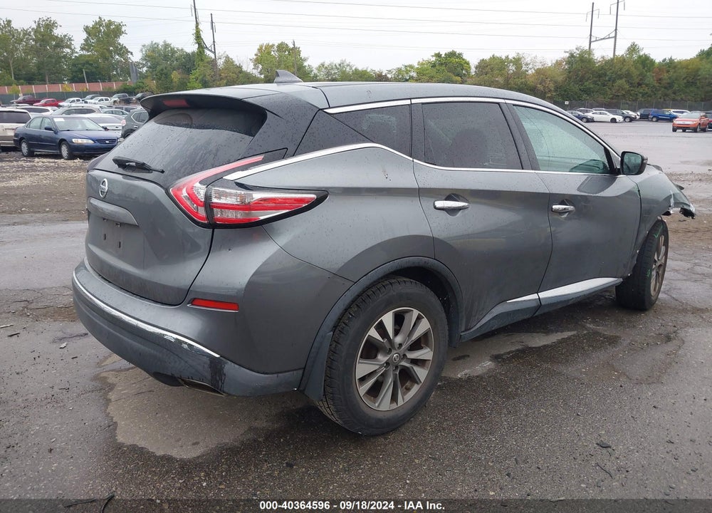 2017 NISSAN MURANO S VIN: 5N1AZ2MG3HN115389