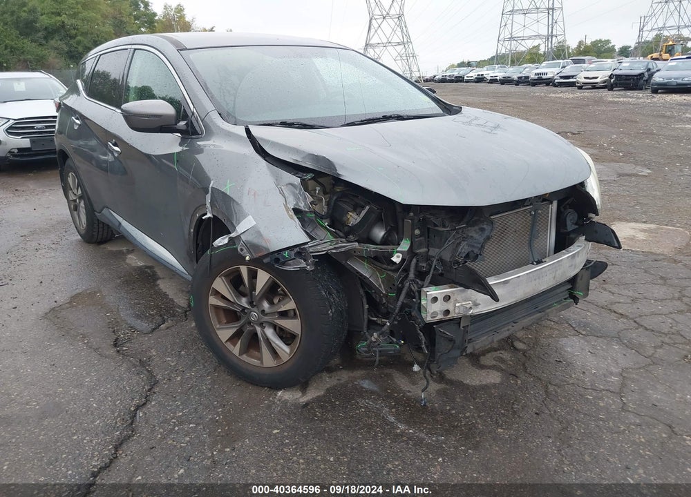2017 NISSAN MURANO S VIN: 5N1AZ2MG3HN115389