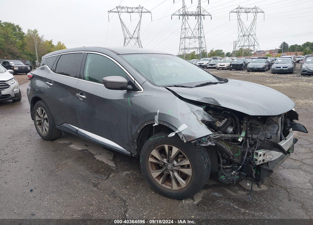 2017 NISSAN MURANO S VIN: 5N1AZ2MG3HN115389